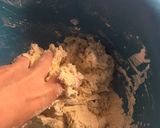 A picture of step 2 of Casatiello with Extra Virgin Olive Oil.
