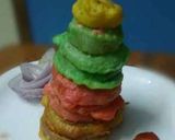 A picture of step 9 of Rainbow rings.