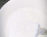 A picture of step 3 of White sauce box patties.