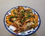 爆香蒜蓉大明蝦 簡單涮嘴下酒菜🦐的食譜步驟7照片