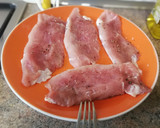 Foto del paso 1 de la receta: Filete y hortalizas a la plancha con mayonesa de ajo
