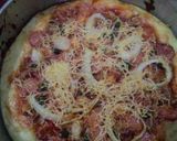 Foto langkah ke 7 dari resep Eggless pizza.