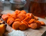 Sütőtök krémleves (tejmentes, laktózmentes, vegetáriánus) recept fázis 1 fotója