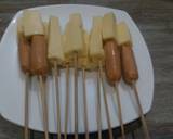 Mozarella Corn Dog With Tortilla Chips Snack langkah memasak 2 foto
