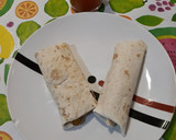 Foto del paso 3 de la receta: Fajitas con crema de boniato dulce y polen de abejas