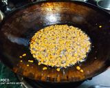 A picture of step 5 of Tri Color Boondi.