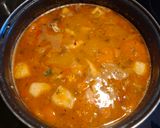Lencsegulyás recept fázis 3 fotója