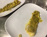 Une image de l'étape 9 de Filets de julienne crème de fenouil et curcuma.