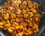 A picture of step 7 of Chilli Garlic PRAWNS.