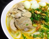 Hình bước làm 3 của món Bánh Canh Bột Xắt Giò Heo