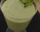 A picture of step 2 of Palak Phudina Buttermilk.