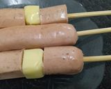 Foto langkah ke 4 dari resep CornDog Mozzarella.