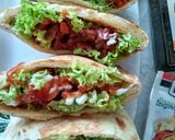 Gambar langkah 6 resipi Kebab Daging.