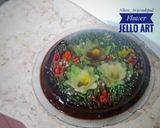 Foto langkah ke 15 dari resep Flower Jello Art.