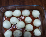 Foto del paso 5 de la receta: Huevos rellenos de verdura, ensangrentados 🕸️☠️👻
