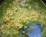 A picture of step 2 of Palak-Corn Curry.