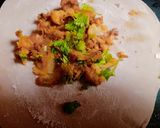 A picture of step 3 of Crispy ghobi paratha.