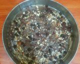 A picture of step 14 of Zebra bread pudding.