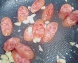 รูปขั้นตอนการทำที่ 1 ของ ผัดสปาเก็ตตี้,กุนเชียง,ไข่,ผักรวม - คีโต