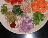 A picture of step 1 of Multigrain Khichdi.