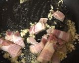 รูปขั้นตอนการทำที่ 3 ของ มะกะโรนีคาโบนาร่า 🍝🧀