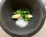 Foto del paso 2 de la receta: Gamba blanca con majada al horno