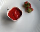 A picture of step 7 of Homemade strawberry Sauce.