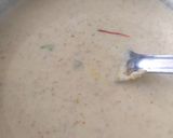 A picture of step 2 of Sattu kheer.