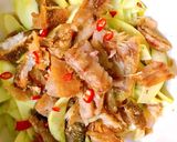 Hình bước làm 4 của món Gỏi Xoài Non Khô Cá Sặc