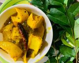 A picture of step 3 of Amba/Mango Khata.