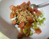 Foto del paso 7 de la receta: Ensalada de judías verdes multicolor 🤍🖤💜🧡💚❤️