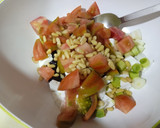 Foto del paso 7 de la receta: Ensalada de judías verdes multicolor 🤍🖤💜🧡💚❤️