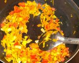 A picture of step 1 of Bread vegetable sandwich.