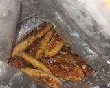A picture of step 4 of Chicken Seekh Kebab.