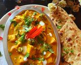 A picture of step 4 of Paneer Laziz.