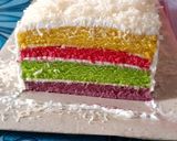 Foto langkah ke 8 dari resep Rainbow cake oven.