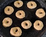 Foto del paso 3 de la receta: Donas de bananas sin moldes saludables