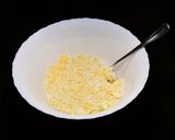 A picture of step 2 of Rice with Hard-Boiled Eggs and Cheese.