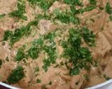 A picture of step 1 of Hyderabadi Mutton Zafrani Dum Biryani.