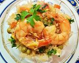 Foto del paso 14 de la receta Arroz frito con gambas y jengibre
