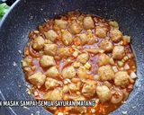 Foto langkah ke 7 dari resep Bistik Bola Ayam.