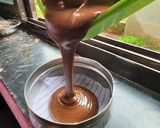 A picture of step 7 of Wheat flour chocolate cake.