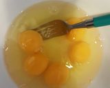 Foto del paso 2 de la receta: Perico de huevo y batido de plátano