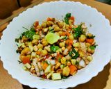 A picture of step 5 of High protein chickpeas salad.