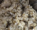 A picture of step 1 of Leftover khichdi pancake.