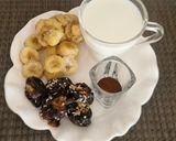 عکس مرحله 1 از دستور اسموتی قهوه