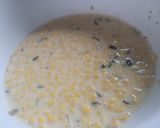 A picture of step 1 of Jalapeno Corn Pudding w/Glaze on side.