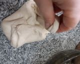Foto del paso 3 de la receta: Pan con masa madre: "Fougasse" con aceitunas