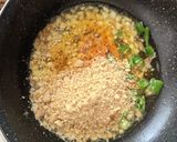 A picture of step 2 of Mudda Bhaaji / Palak and Dal.