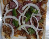 Foto langkah ke 10 dari resep Roti Pizza Sederhana.